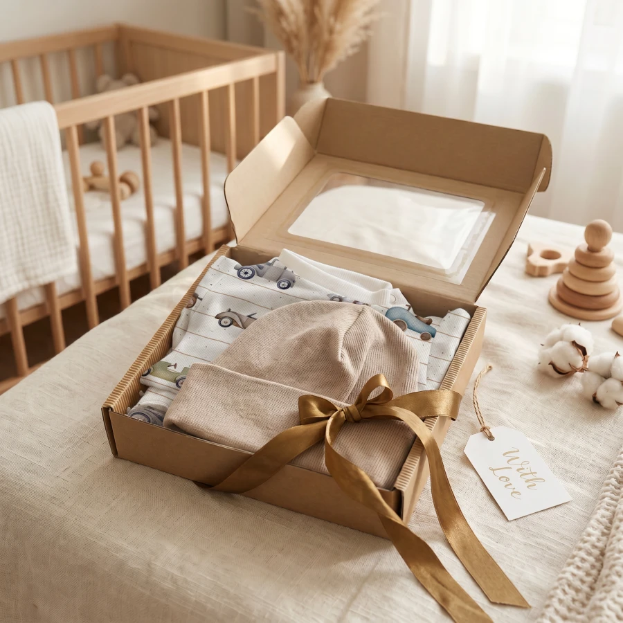Zestaw prezentowy na Baby Shower dla dziecka